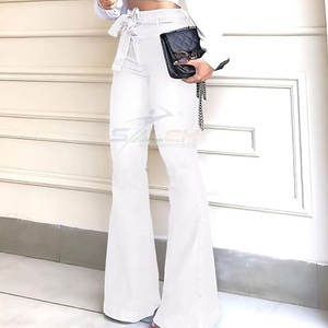 Pantalones de Invierno de Moda para Mujer, Cintura Media, Frente Plano, 100% Algodón, Ecológicos, Cómodos - Product Image 2