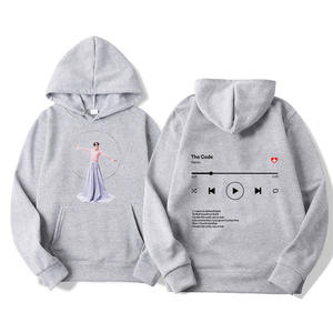 Sudadera con capucha personalizada de algodón 100%, jersey de invierno de manga larga Unisex con bolsillo, Sudadera con capucha cómoda informal para hombres y mujeres - Product Image 4
