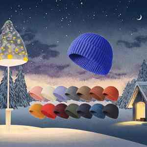 Gorro de Invierno de Diseño al por Mayor, Gorro Cálido de Invierno con Logotipo Personalizado, Nuevo Diseño, Gorros Casuales para Hombre - Product Image 2