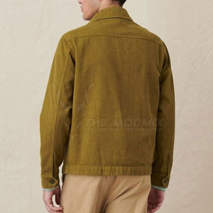 Premium Cotton Canvas Durable Workwear Style Structured Design Casual Outdoor Wear Jacket - Product Image 5