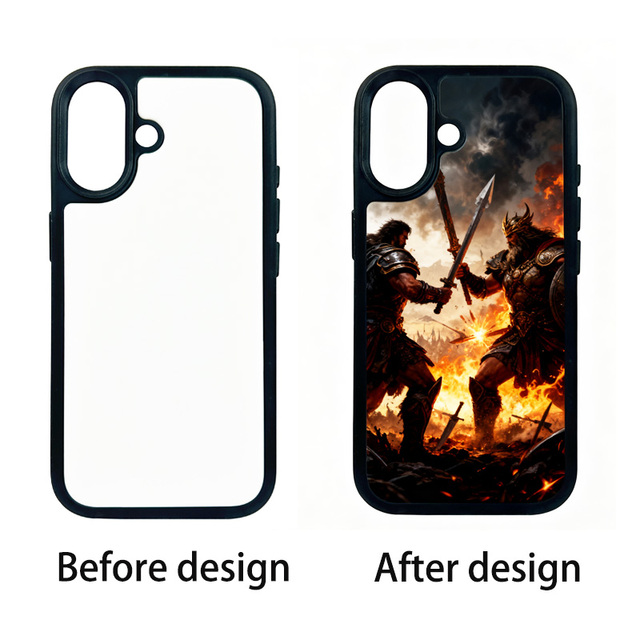 Blank 2d Sublimation Custom Cell Phone Tpu Cases Magnetic Wireless Charging With Magnet Case for Iphone 17 Ins Style