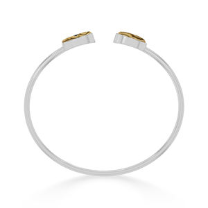 Bracelet unisexe de luxe en argent sterling 925 de qualité supérieure, finition haut de gamme, tendance, réglable, avec un pendentif ovale en forme de balle - Product Image 4