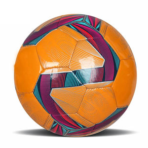 Venta al por mayor logotipo personalizado adulto balón de fútbol pu PVC cuero plegable duradero tamaño oficial cosido a máquina entrenamiento de alta calidad - Product Image 3