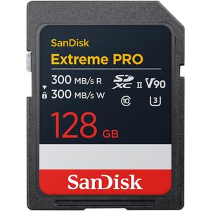 การ์ดหน่วยความจำ SanDisk Extreme PRO SD ขนาด 128 GB - Product Image 1
