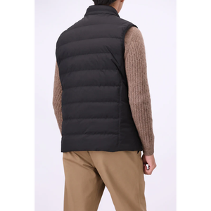 Gilet matelassé formel d'hiver pour homme, motif paisley, polyester respirant avec fermeture éclair, service OEM, vêtement d'extérieur coupe-vent - Product Image 6