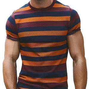 เสื้อยืดแขนสั้นพิมพ์ลายกราฟิกสำหรับผู้ชายฤดูร้อนเสื้อยืดลำลองพอดีตัวระบายอากาศแห้งเร็ว220g ตัดความคมชัด - Product Image 5