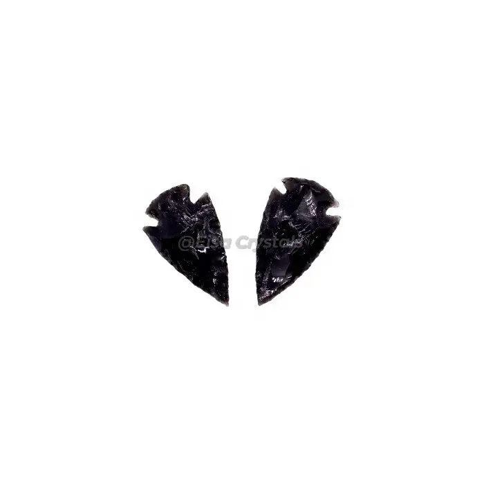 Высококачественный черный обсидиановый наконечник для стрел, ручная резьба, натуральная стрелка, метафизический целебный Кристалл ручной работы, кристалл, Интернет-магазин