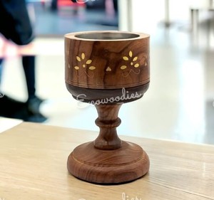 Soporte de palo de incienso individual tallado en madera tradicional Clásico étnico indio para Agar Batti Premium soporte de soporte - Product Image 1