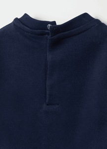 Lo último en chándal acampanado apilado para bebés, ropa personalizada con bordado desgastado, chándal de lana de algodón 100% para niños y niñas - Product Image 3