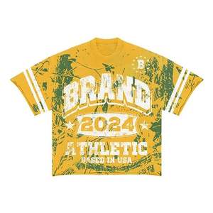 Camisetas Synaworld para Hombre, Verano, Alta Calidad, 100% Algodón, Transpirables, Diseño Sólido, Estampado Serigrafiado, Ropa Deportiva - Product Image 4