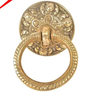 Nuevo producto: Timbre de puerta con diseño de cara de caballo con acabado antiguo para decoración de puertas de casa y habitaciones. - Product Image 4