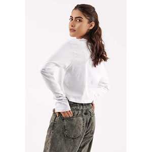 T-shirt à manches longues pour femmes Blanc - Product Image 3