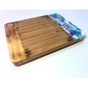 Planche à découper planche à découper en bois et résine époxy blocs à découper personnalisés de haute qualité fabriqués à la main pour à un prix abordable - Product Image 1
