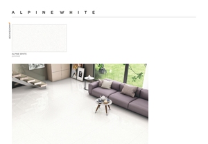 อัลไพน์สีขาว250มม. กระเบื้องโมเสคเซรามิคแบบเต็มตัวออกแบบหกเหลี่ยมสำหรับพื้นผิวผนังภายใน10 "สำหรับโรงแรมวิลล่ากลางแจ้ง - Product Image 3