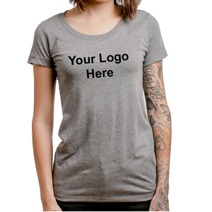 OEM Vente en gros 100% coton T-Shirt pour femmes de luxe à la mode col rond Slim Fit Sexy Plain Design écologique T-shirt blanc - Product Image 6