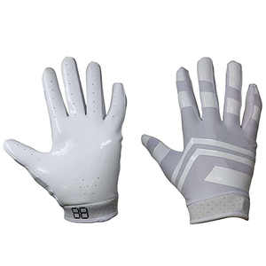 Gants récepteurs légers sur mesure de haute qualité Gants de football américain en plein air avec un design unique - Product Image 1