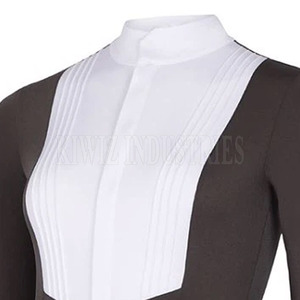 Nuevas camisas de moda con logotipo estampado personalizado, Camisa de algodón para montar a caballo, camisa transpirable ligera para montar a caballo - Product Image 3