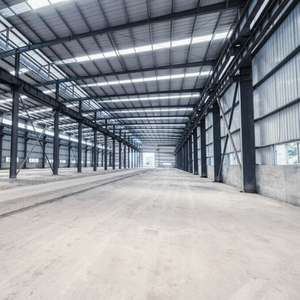 หลังคาแผงซับเสียงสำเร็จรูป โครงสร้างเหล็กสำเร็จรูป โรงงานและโกดังสำหรับโรงงานปั๊มโลหะและเครื่องมือฮาร์ดแวร์ - Product Image 3