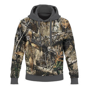 Design personnalisé de haute qualité hommes chasse sweats à capuche solide tenue décontractée durable Camo daigner sweats à capuche du Pakistan - Product Image 1