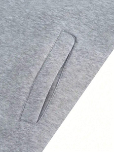 Venta al por mayor de sudaderas con cremallera para mujer de manga larga de otoño sudaderas de gran tamaño de lana 100% de algodón con cremallera completa ropa de calle Sudadera con capucha - Product Image 4