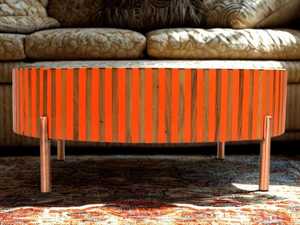 Table basse ronde décorative d'incrustation d'os de salon pour la décoration intérieure Table de Console d'angle rond de haute qualité pour le meilleur vendeur - Product Image 5