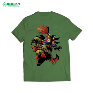 Camisetas Personalizadas de Alta Calidad 100% Algodón para Hombre, Venta al Por Mayor, Tallas Grandes, Ecológicas, Transpirables, 220g, Corte Holgado - Product Image 3