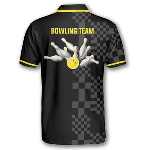 Fully customizable <b>bowling</b> team jerseys with durable stretch fabric and all-over sublimation for tournaments and leagues - Product Image 4