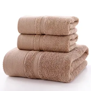 Wholesale Custom logo 100% cotton bath towel super dry cheap water absorption hotel towel set Low Price