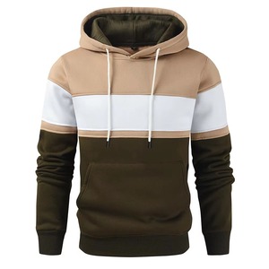 Sudaderas con Capucha Personalizadas para Hombre al Mejor Precio, Otoño, Impermeables, Manga Larga, Algodón/Poliéster, Último Diseño de Fabricante - Product Image 1