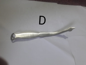 Precio de fábrica Dental Chandler Retractor Mango curvo de acero inoxidable Manual Oral Lip Cheek Retractor en stock disponible en 2017 - Product Image 2