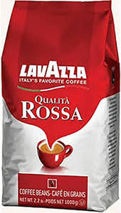 Café moulu Qualita Rossa, torréfaction italienne, mélange d'arabica, doux, caféiné, haute qualité, sachet de 2,2 lb - Product Image 3
