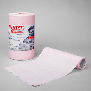 KrClean Lingettes en rouleau multi-usages Serviettes de cuisine de haute qualité du Vietnam Tissu non tissé absorbant de style uni - Product Image 5