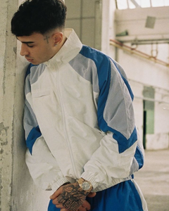 ชุดวอร์มกันลมสำหรับผู้ชายพิมพ์ลายไซส์ใหญ่พิเศษกันลมทำจากไนลอน100% ออกแบบได้ตามต้องการสำหรับฤดูหนาว - Product Image 1