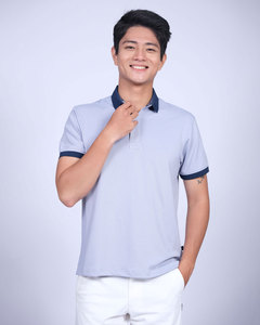 Polos modernos para hombre Diseño de dos tonos Poliéster Piqué Polo Ropa de hombre 100% Algodón Polo Uniforme de negocios en Vietnam - Product Image 4