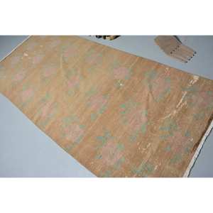 พรมขนกระต่ายสีน้ำตาลแบบคลาสสิกแนววินเทจ8.7ft 3.9ชิ้น X ลายปะต่อขนาดใหญ่สำหรับวัยรุ่น - Product Image 4