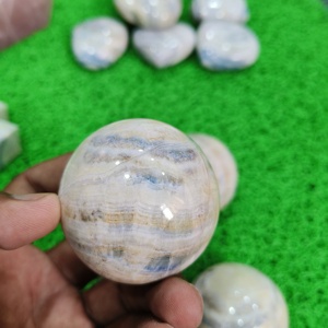 Bola de esfera de Rodocrosita azul de alta calidad Natural exclusiva, piedra de Scheelite, venta a granel, forma de mezcla de cristal suave, boda popular - Product Image 6