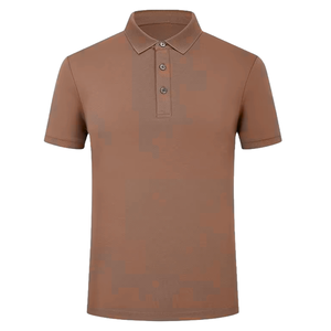 Camiseta polo de algodón, 100% algodón, tejido jersey, manga corta, duradera, transpirable, ropa casual, OEM, venta al por mayor. - Product Image 3