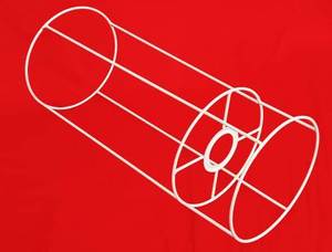 Cadres d'anneau d'abat-jour en métal intérieur de haute qualité avec des anneaux unis de conception d'araignée pour les commandes en gros - Product Image 4