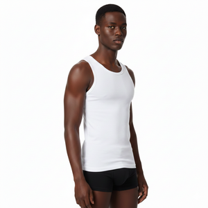 Camisetas sin Mangas Personalizadas, Térmicas, Anti-Sudor, 100% Algodón, Ajustadas al Cuerpo, para Ciclismo, con Logotipo OEM, Venta al Por Mayor - Product Image 5