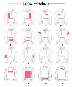 Sweat à capuche en coton lourd de haute qualité avec logo personnalisé en strass, fermeture éclair, couleur marron, streetwear personnalisé pour hommes - Product Image 5