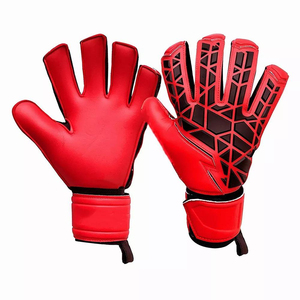 Gants de gardien de but de football professionnels de haute qualité 2024, OEM et ODM, articles de sport en cuir en vente, gants au design personnalisé - Product Image 1
