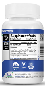 โคเอนไซม์ Q10 200มก. พร้อมผงไบโอเพอรีนดูดซึมสูง10มก. ผลิตภัณฑ์เสริมอาหารสำหรับผู้ใหญ่60แคปซูล - Product Image 3