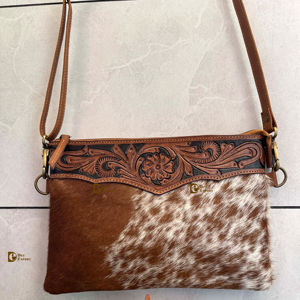 Bolso de mano occidental para herramientas, bandolera, diseño bohemio, cierre de cremallera ligero, bolso informal de viaje a la moda Unisex - Product Image 1