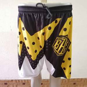 Pantalones cortos de golf para hombre, elásticos, con impresión por sublimación personalizada, pantalones deportivos transpirables, pantalones cortos básicos de playa - Product Image 1