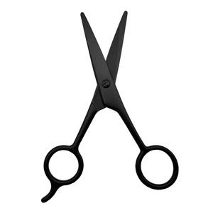 Ciseaux à barbe en acier inoxydable personnalisés OME, pour couper la moustache, les sourcils, les ciseaux de salon, lame de rasoir, ciseaux à barbe de barbier - Product Image 1