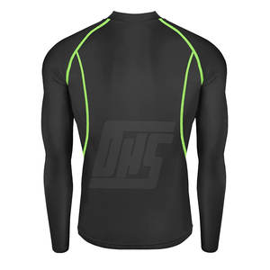 Chemises de compression pour hommes légères et ajustées, entraînement, couleur unie, chemises de compression de haute qualité - Product Image 4