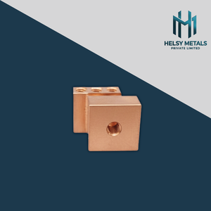 ขั้วต่อสายไฟฟ้าทองแดงแบบกลึง VMC ตามสั่ง พร้อมเกลียวความแม่นยำสูง สำหรับงานอุตสาหกรรมหนัก - Product Image 1