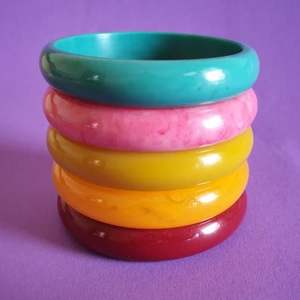 Pulseras de Resina de Moda para Mujer de Buena Calidad, las Más Vendidas, Cosméticas - Product Image 6