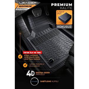 Honda HR-V 4D Pool Car Mat Maximum Series Modèle découpable Gris 99-18 - Product Image 6