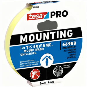 เทปติดตั้งอเนกประสงค์ TESA PRO Universal 66958 สีขาว ความยาว 5 เมตร กว้าง 19 มม. สำหรับใช้ในสำนักงาน - Product Image 3